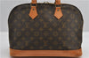 Authentic Louis Vuitton Monogram Alma Hand Bag Purse M51130 LV 1398F