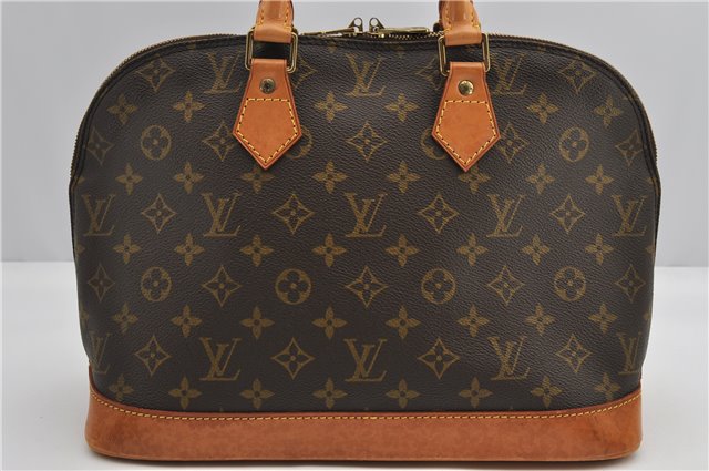 Authentic Louis Vuitton Monogram Alma Hand Bag Purse M51130 LV 1398F