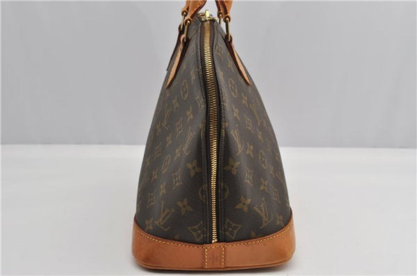 Authentic Louis Vuitton Monogram Alma Hand Bag Purse M51130 LV 1398F