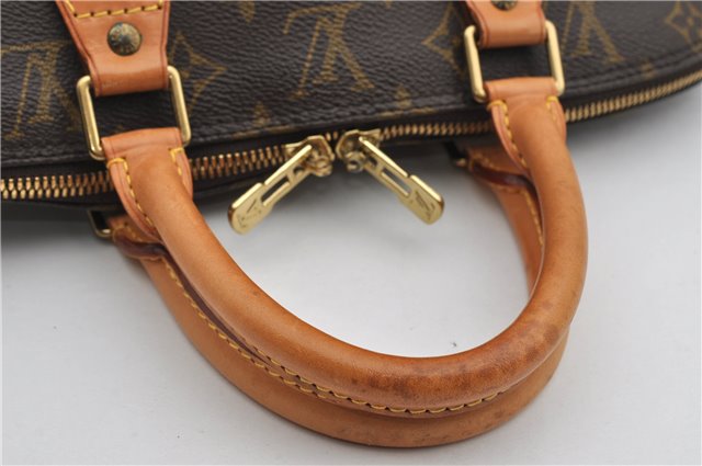 Authentic Louis Vuitton Monogram Alma Hand Bag Purse M51130 LV 1398F
