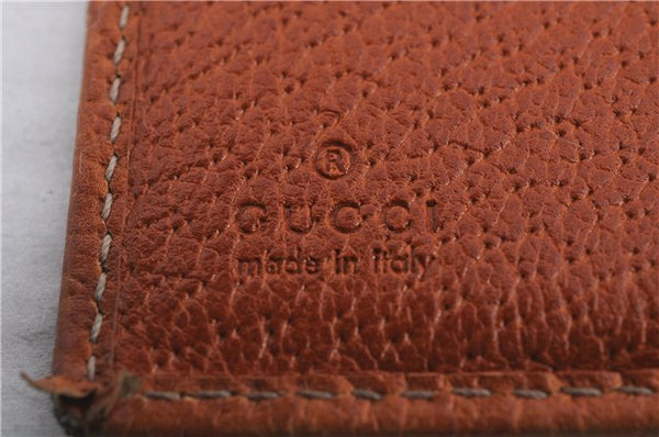 Authentic GUCCI Abbey Long Wallet Purse GG Canvas Leather 141412 Brown 1400D