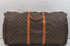 Auth Louis Vuitton Monogram Keepall Bandouliere 60 Boston Bag M41412 LV 1401E