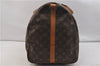 Auth Louis Vuitton Monogram Keepall Bandouliere 60 Boston Bag M41412 LV 1401E