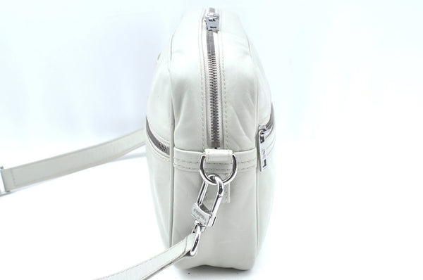 Authentic Louis Vuitton Monogram Defile Irvington Shoulder Bag M92356 Gray 1401H