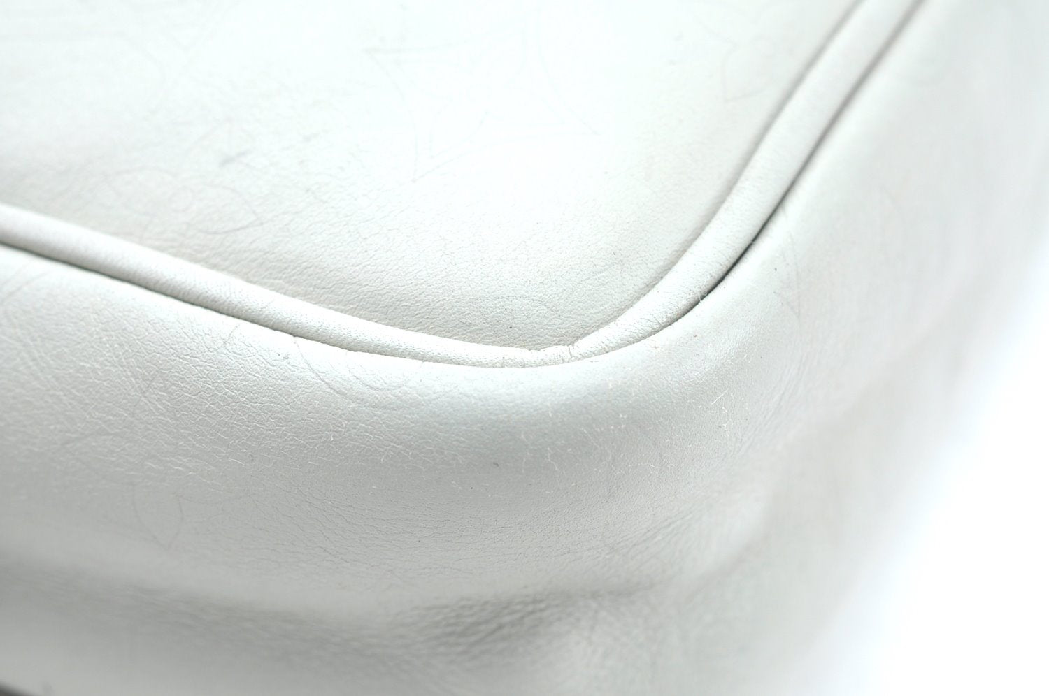 Authentic Louis Vuitton Monogram Defile Irvington Shoulder Bag M92356 Gray 1401H