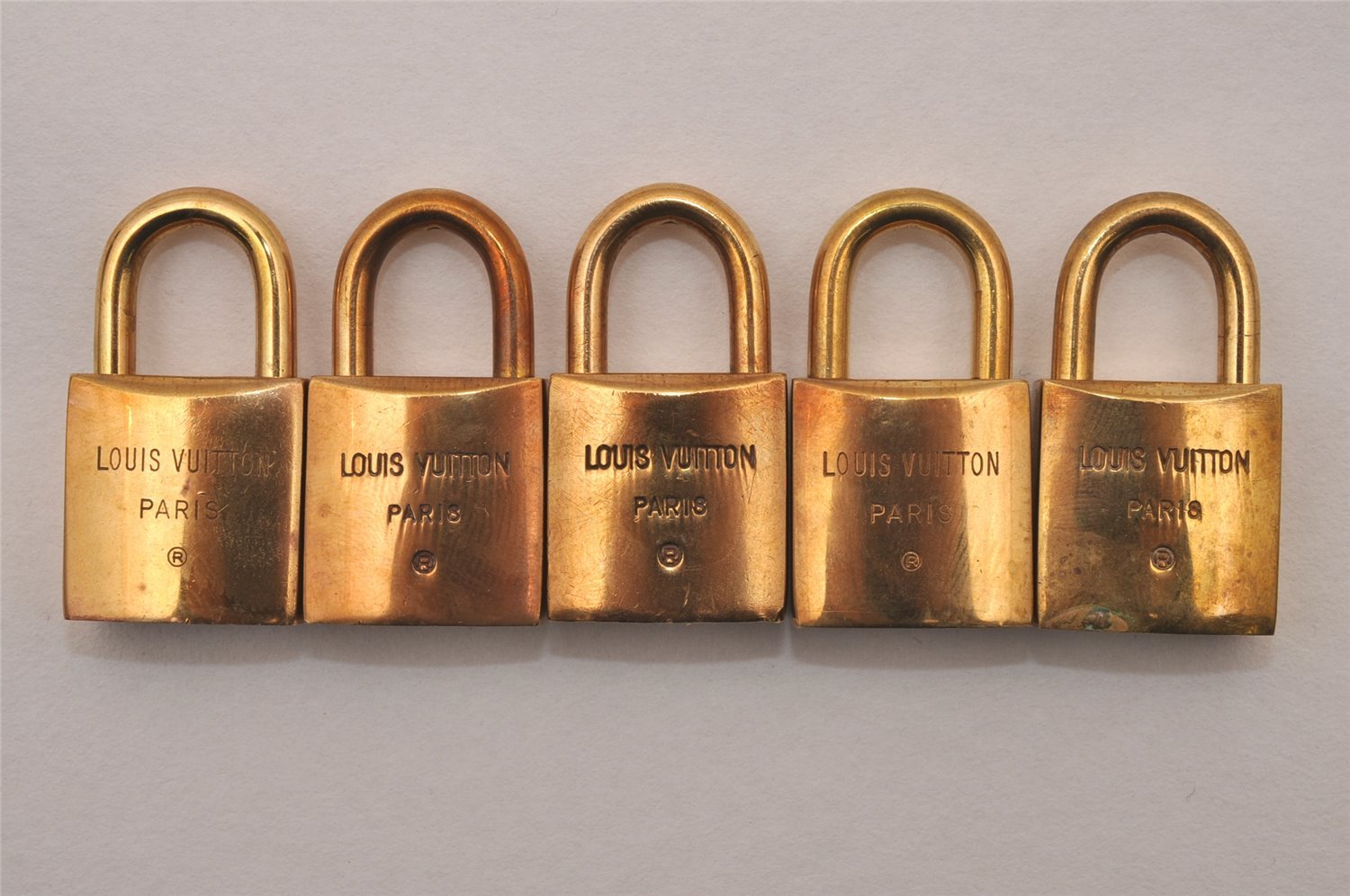 Authentic Louis Vuitton Padlock 10Set Old Model LV 1401I