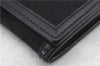 Authentic GUCCI Long Wallet Purse GG Canvas Leather 225833 Black 1402D