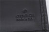 Authentic GUCCI Long Wallet Purse GG Canvas Leather 225833 Black 1402D