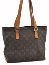 Authentic Louis Vuitton Monogram Cabas Piano Shoulder Tote Bag M51148 LV 1402F