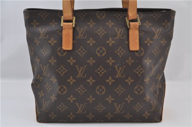 Authentic Louis Vuitton Monogram Cabas Piano Shoulder Tote Bag M51148 LV 1402F