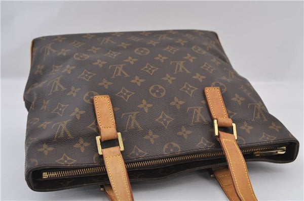 Authentic Louis Vuitton Monogram Cabas Piano Shoulder Tote Bag M51148 LV 1402F
