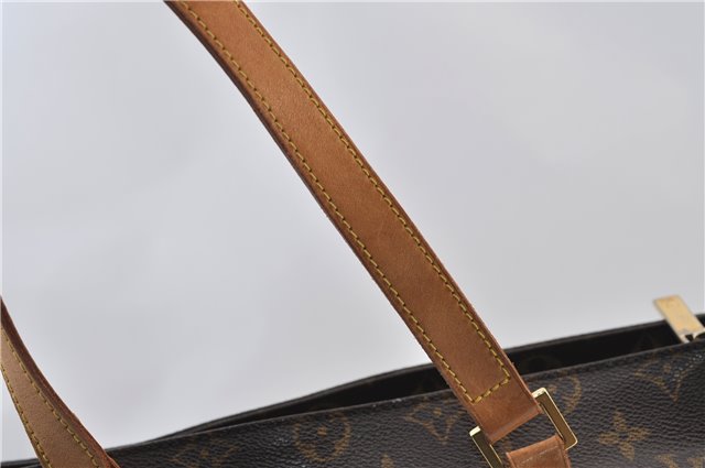 Authentic Louis Vuitton Monogram Cabas Piano Shoulder Tote Bag M51148 LV 1402F