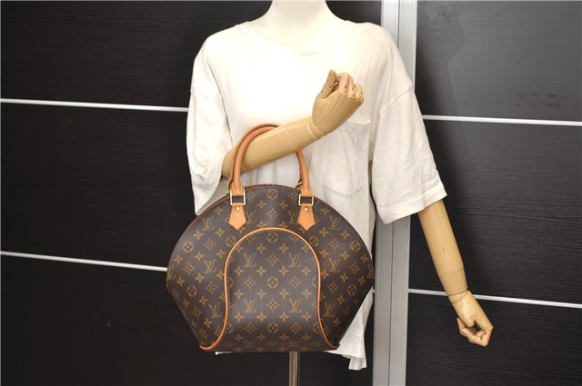 Authentic Louis Vuitton Monogram Ellipse MM Hand Bag M51126 LV 1403E