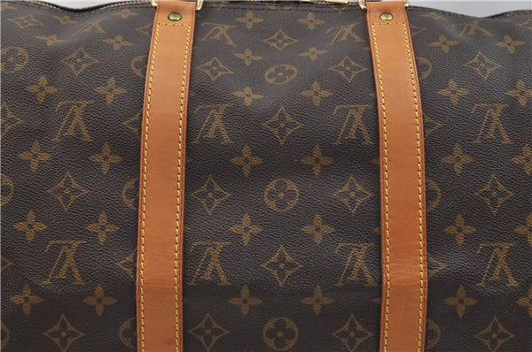 Authentic Louis Vuitton Monogram Keepall 50 Travel Boston Bag M41426 LV 1404E