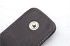 Authentic FENDI Zucca Bifold Wallet Purse Canvas Leather Brown 1406D