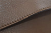 Authentic FENDI Leather Suede Shoulder Tote Bag Brown 1406E