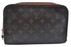 Auth Louis Vuitton Monogram Orsay Clutch Hand Bag Purse M51790 LV Junk 1407H