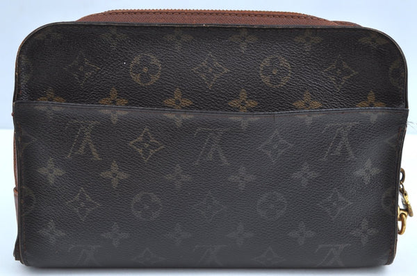 Auth Louis Vuitton Monogram Orsay Clutch Hand Bag Purse M51790 LV Junk 1407H
