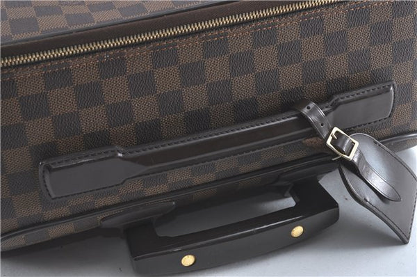 Authentic Louis Vuitton Damier Pegase 55 Travel Bag Suitcase N23294 LV 1408E