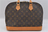 Authentic Louis Vuitton Monogram Alma Hand Bag Purse M51130 LV 1409F