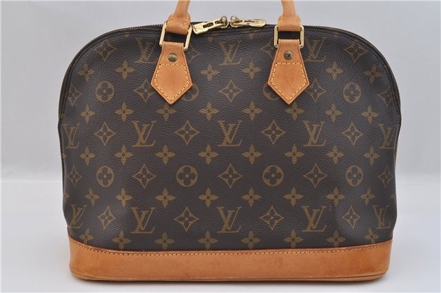 Authentic Louis Vuitton Monogram Alma Hand Bag Purse M51130 LV 1409F