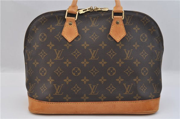 Authentic Louis Vuitton Monogram Alma Hand Bag Purse M51130 LV 1409F