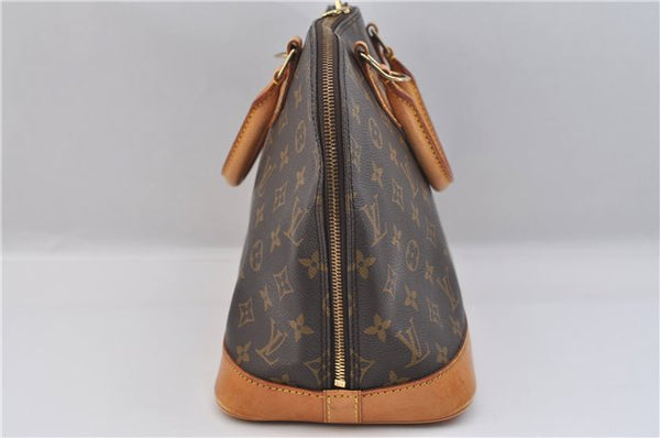 Authentic Louis Vuitton Monogram Alma Hand Bag Purse M51130 LV 1409F