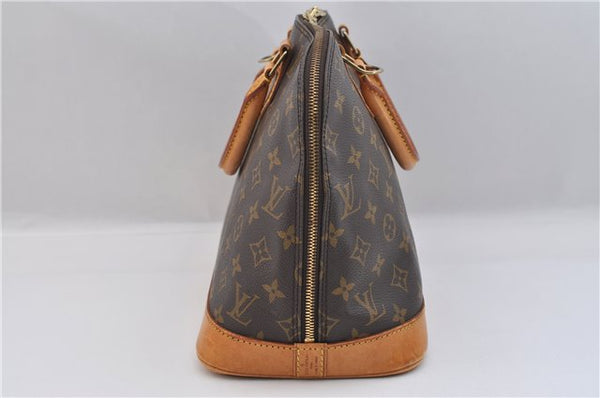 Authentic Louis Vuitton Monogram Alma Hand Bag Purse M51130 LV 1409F