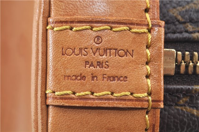 Authentic Louis Vuitton Monogram Alma Hand Bag Purse M51130 LV 1409F