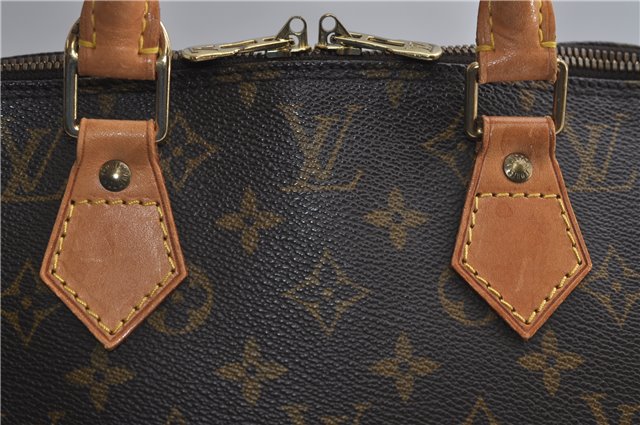 Authentic Louis Vuitton Monogram Alma Hand Bag Purse M51130 LV 1409F