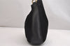 Authentic GUCCI Bamboo 2Way Shoulder Tote Bag Suede Leather Black Junk 1409I