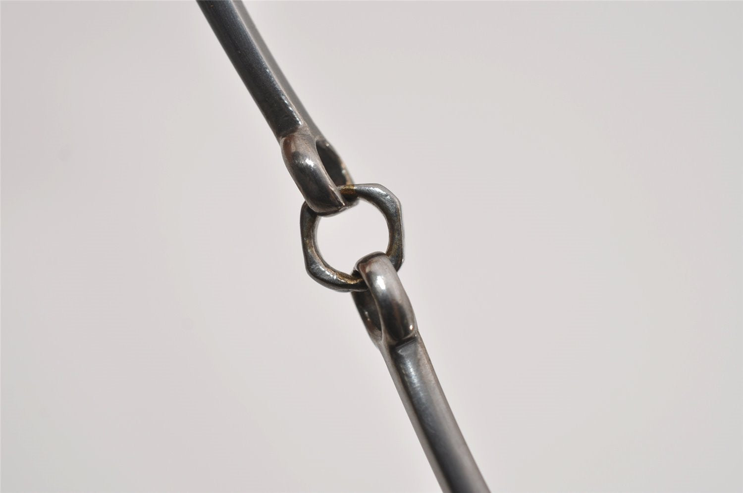 Authentic GUCCI Vintage Shoulder Hand Bag GG Canvas Leather 0013181 Brown 1410I