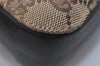 Authentic GUCCI Vintage Shoulder Hand Bag GG Canvas Leather 0013181 Brown 1410I