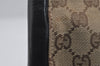 Authentic GUCCI Vintage Shoulder Hand Bag GG Canvas Leather 0013181 Brown 1410I