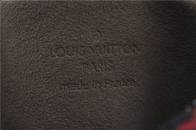 Auth Louis Vuitton Monogram Multicolor Trousse Wapiti Pouch M58034 Black 1411F