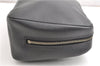 Auth Louis Vuitton Taiga Trousse Toilette GM Clutch Bag Black M30212 LV 1411G