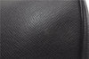 Auth Louis Vuitton Taiga Trousse Toilette GM Clutch Bag Black M30212 LV 1411G