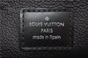 Auth Louis Vuitton Taiga Trousse Toilette GM Clutch Bag Black M30212 LV 1411G