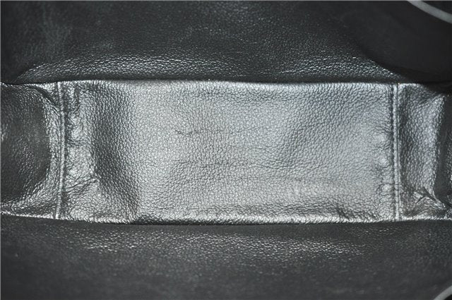 Auth Louis Vuitton Taiga Trousse Toilette GM Clutch Bag Black M30212 LV 1411G