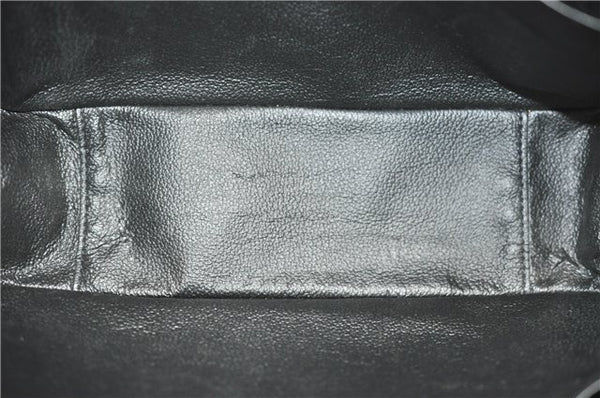 Auth Louis Vuitton Taiga Trousse Toilette GM Clutch Bag Black M30212 LV 1411G