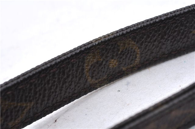 Authentic Louis Vuitton Monogram Marly Dragonne PM M51827 Clutch Hand Bag 1413E