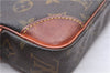 Authentic Louis Vuitton Monogram Marly Dragonne PM M51827 Clutch Hand Bag 1413E