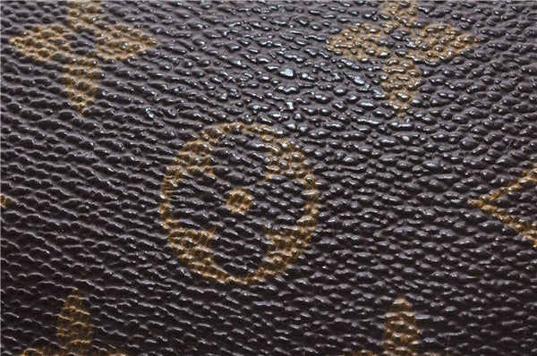 Authentic Louis Vuitton Monogram Marly Dragonne PM M51827 Clutch Hand Bag 1413E