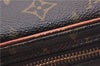 Authentic Louis Vuitton Monogram Marly Dragonne PM M51827 Clutch Hand Bag 1413E