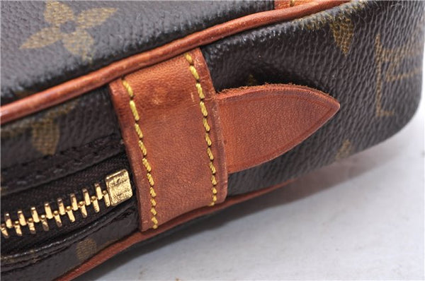 Authentic Louis Vuitton Monogram Marly Dragonne PM M51827 Clutch Hand Bag 1413E