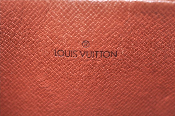 Authentic Louis Vuitton Monogram Marly Dragonne PM M51827 Clutch Hand Bag 1413E