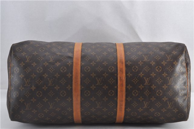 Authentic Louis Vuitton Monogram Keepall 60 Travel Boston Bag M41422 LV 1413F