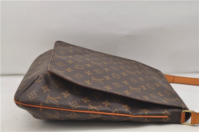 Authentic Louis Vuitton Monogram Musette Shoulder Cross Body Bag M51256 LV 1414E