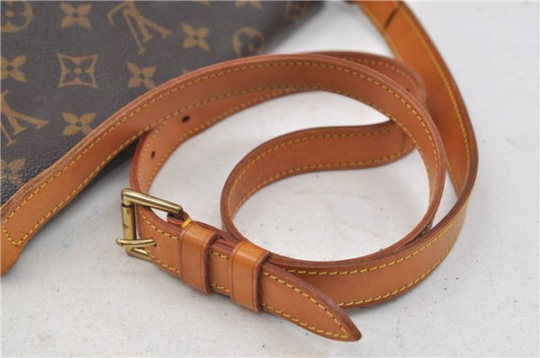 Authentic Louis Vuitton Monogram Musette Shoulder Cross Body Bag M51256 LV 1414E