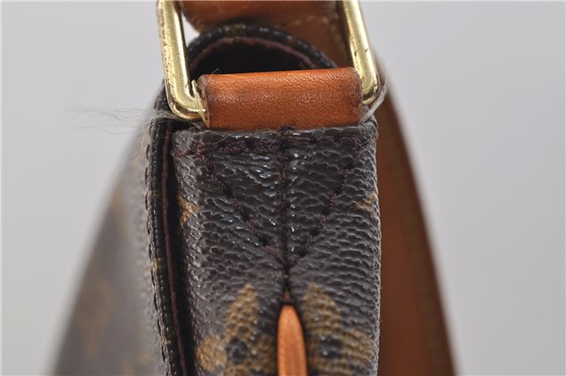 Authentic Louis Vuitton Monogram Musette Shoulder Cross Body Bag M51256 LV 1414E